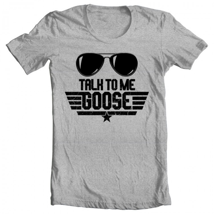 men's talk to me goose shirt